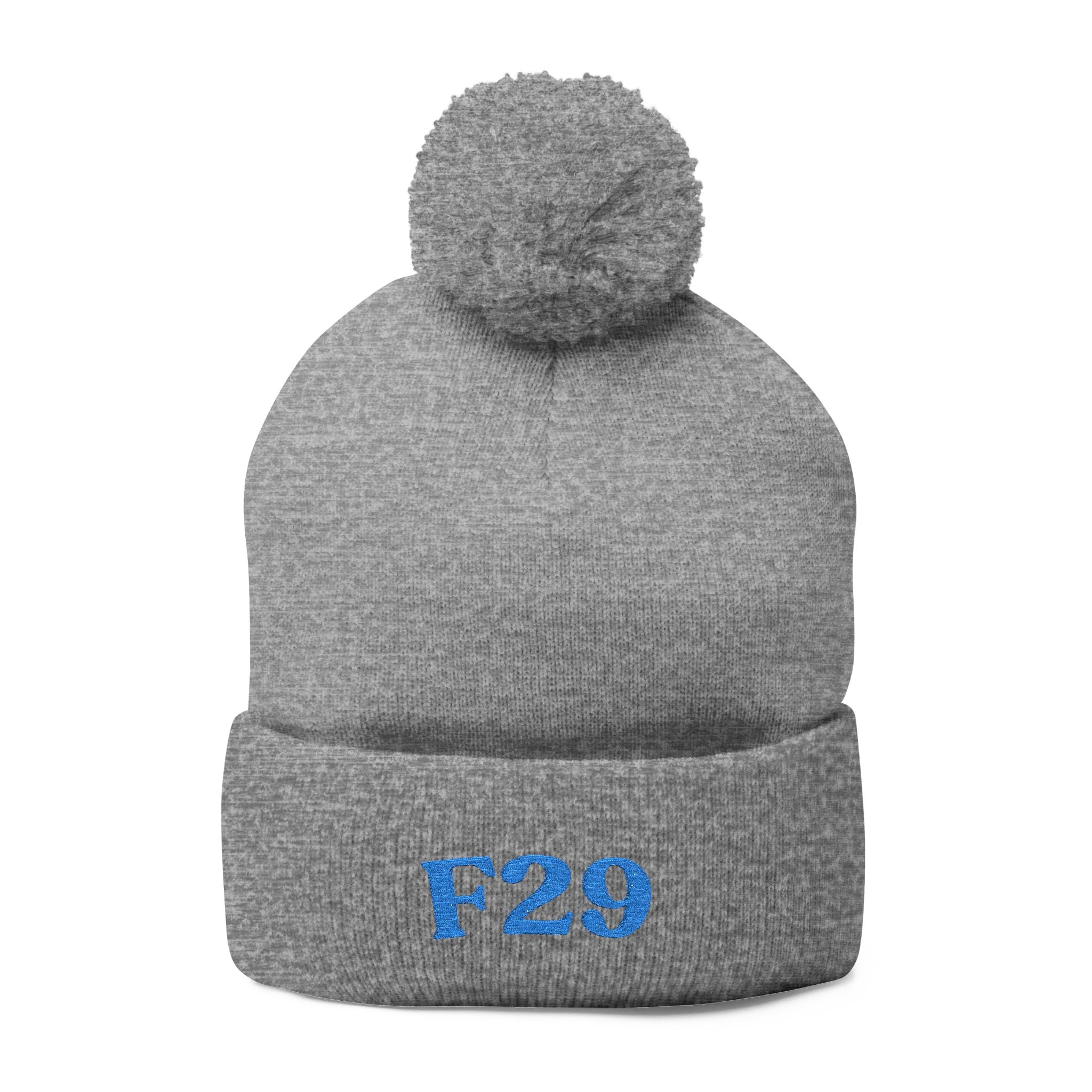 F29 Psychosis, Unspecified: Pom-Pom Beanie