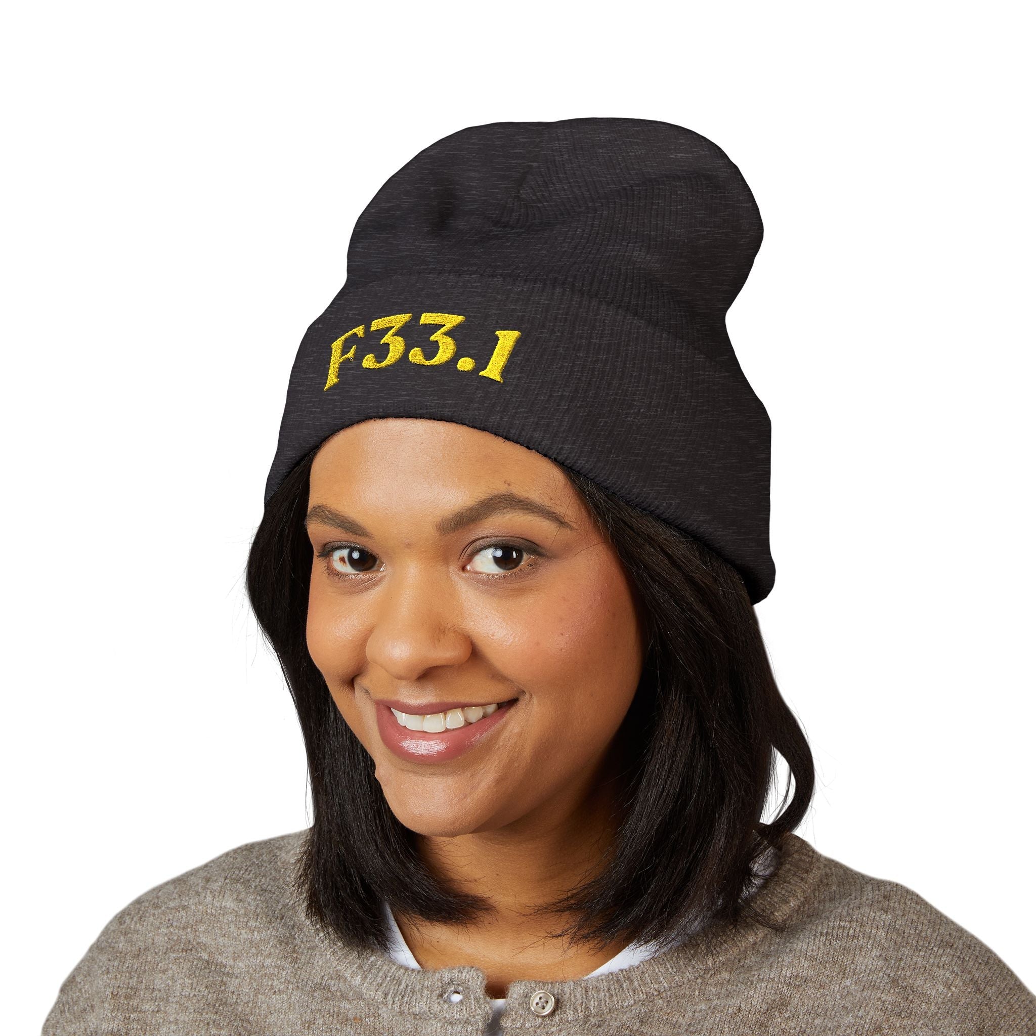 F33.1 Major Depressive Disorder Recurrent Moderate: Cuffed Beanie