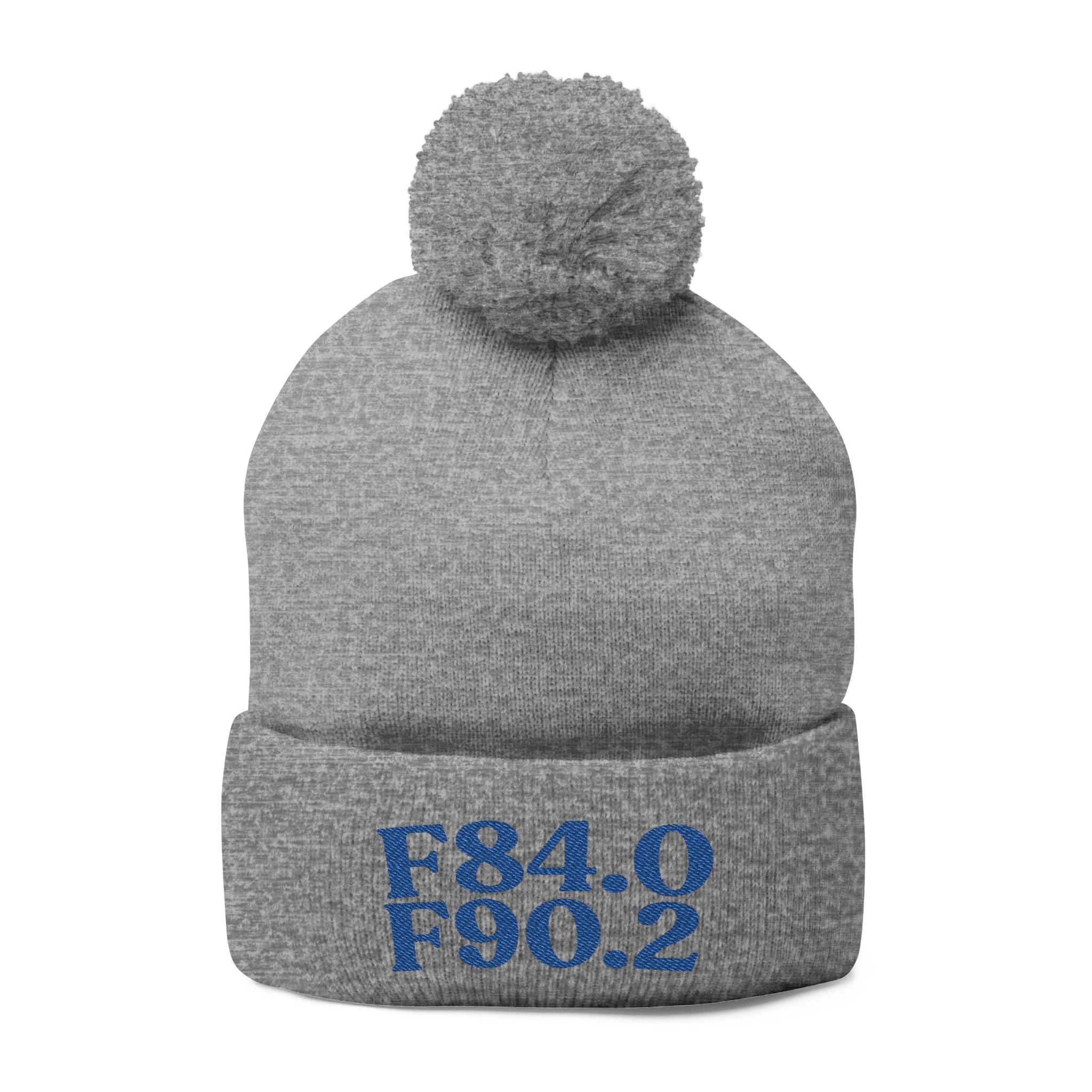 AuDHD Royal Pom-Pom Beanie
