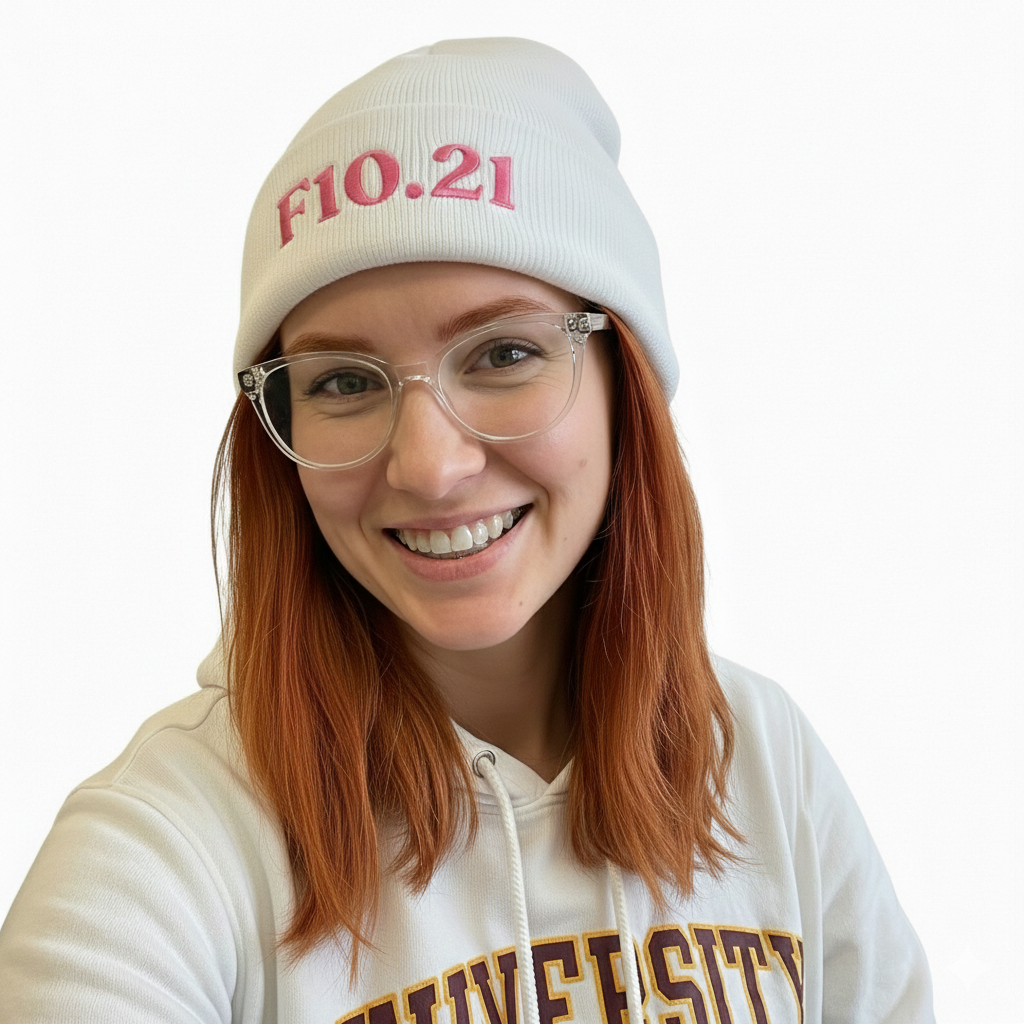 F10.21 Alcohol Use Disorder In Remission: Cuffed Beanie