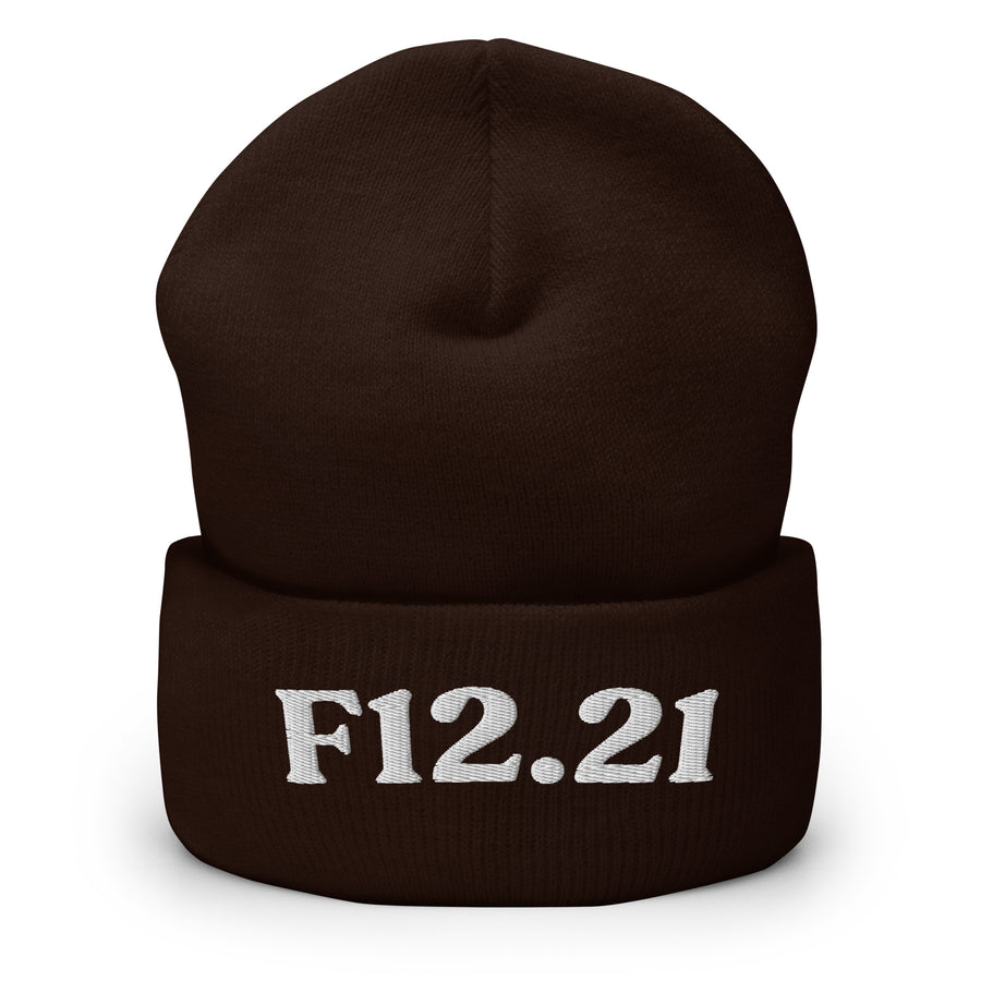 F12.21 Cannabis Use Disorder In Remission: Cuffed Beanie