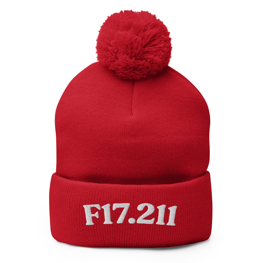 F17.211 Nicotine Dependence In Remission: Pom-Pom Beanie