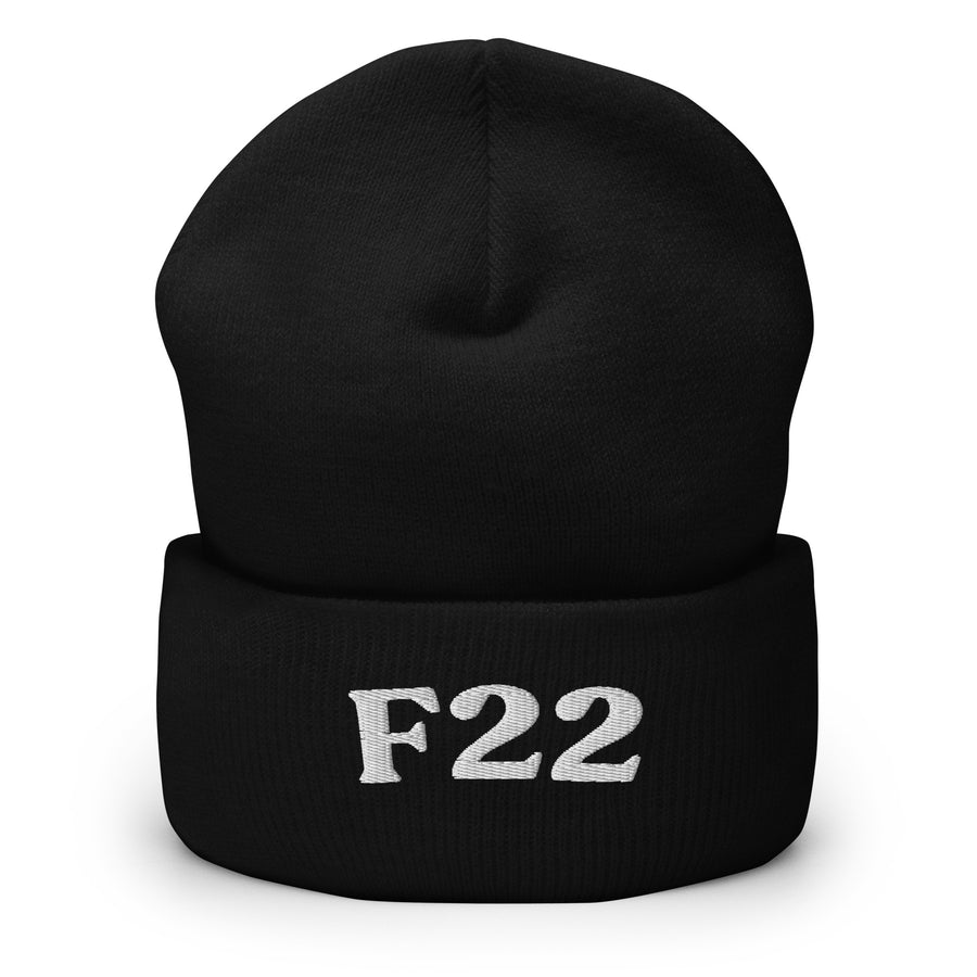 F22 Delusional Disorder: Cuffed Beanie