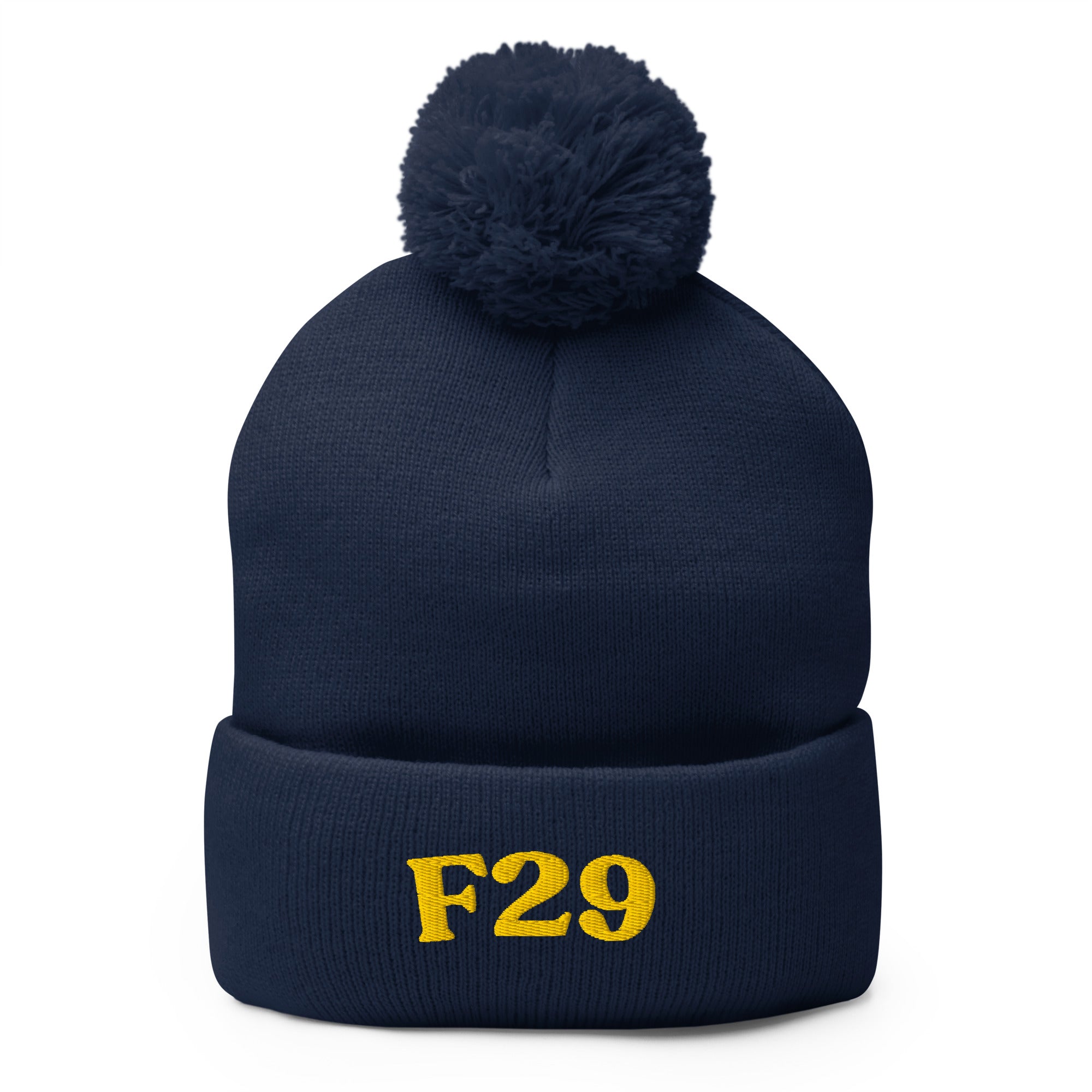 F29 Unspecified Psychosis: Pom-Pom Beanie