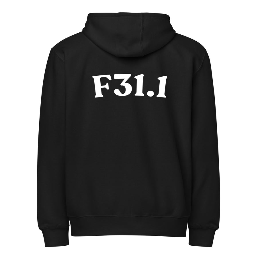 F31.1 Bipolar I Disorder, Manic Episode: Full-Zip Hoodie