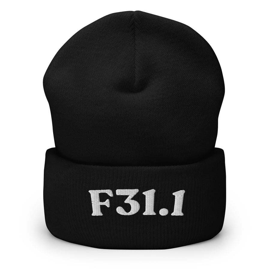 F31.1 Bipolar I Disorder, Manic Episode: Cuffed Beanie