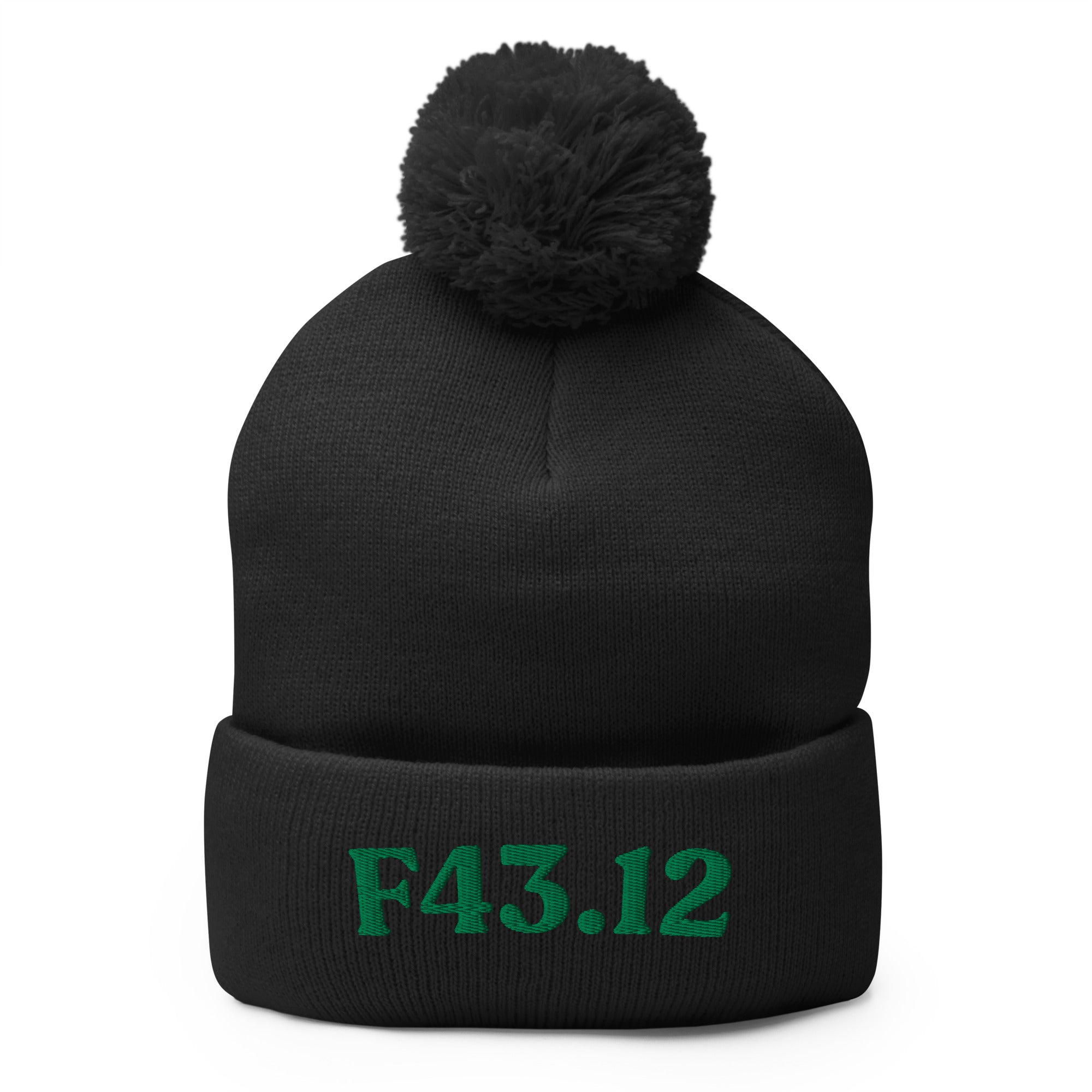 F43.12 Post-Traumatic Stress Disorder, Chronic: Pom-Pom Beanie