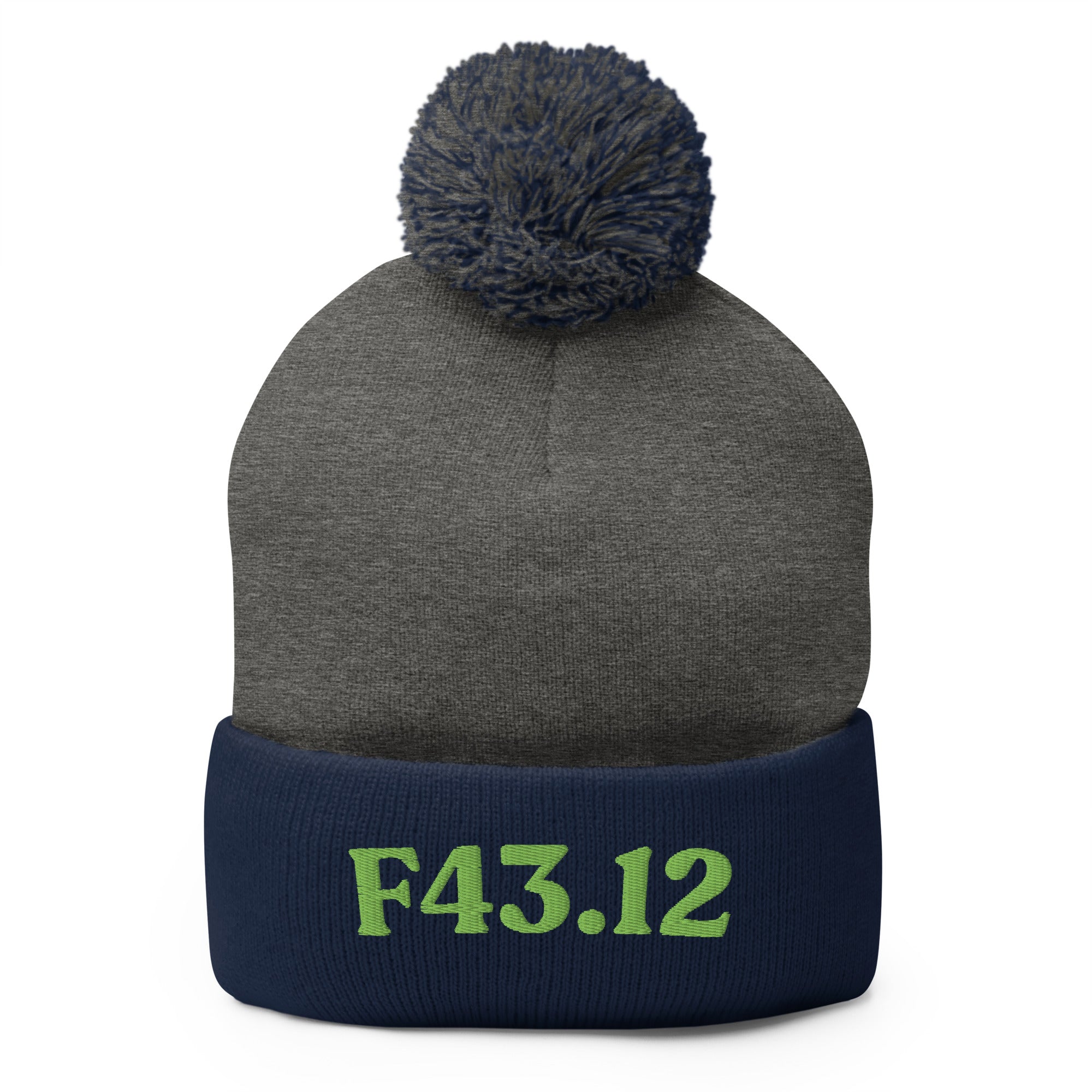 F43.12 Post-Traumatic Stress Disorder, Chronic: Pom-Pom Beanie