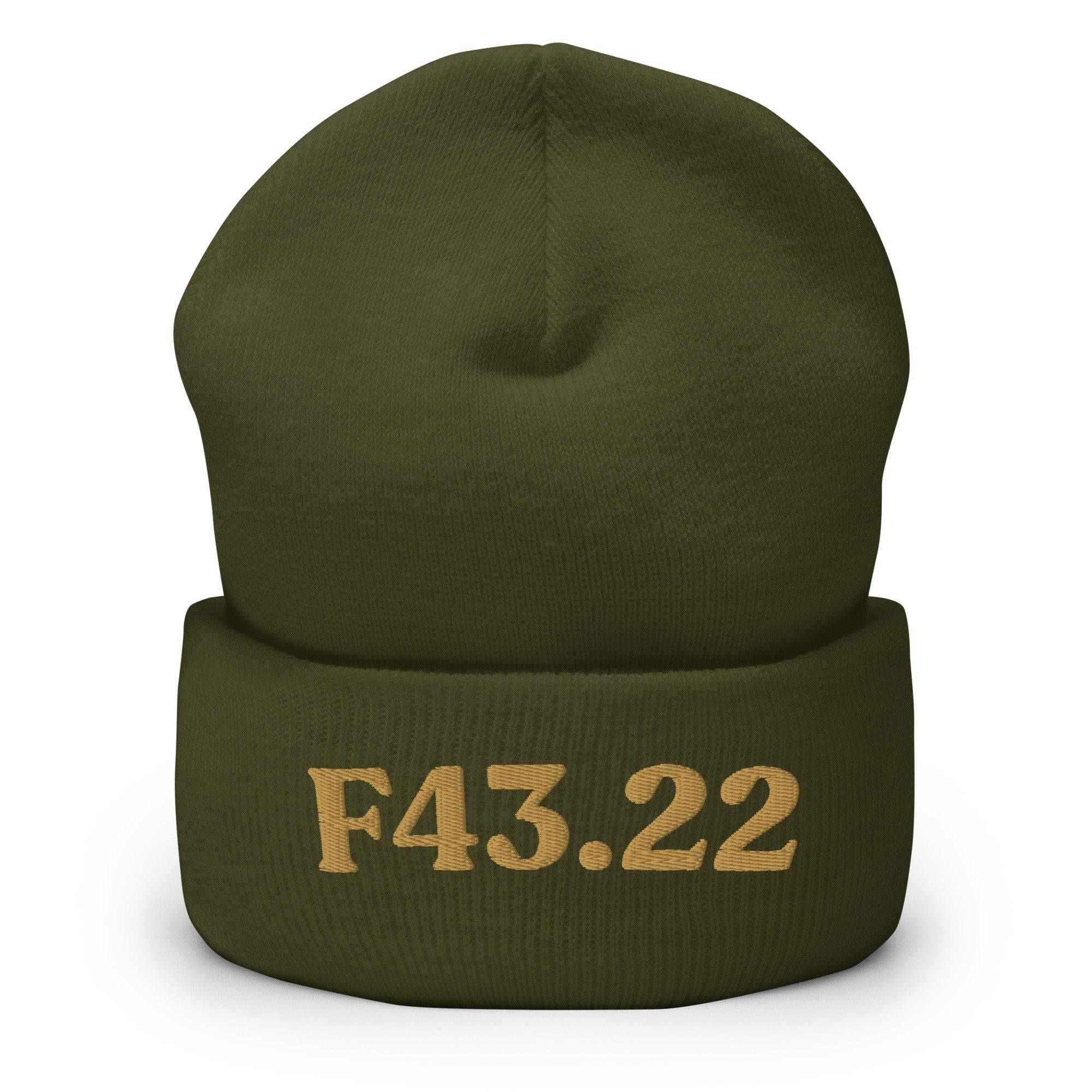 F43.22 cuffed beanie