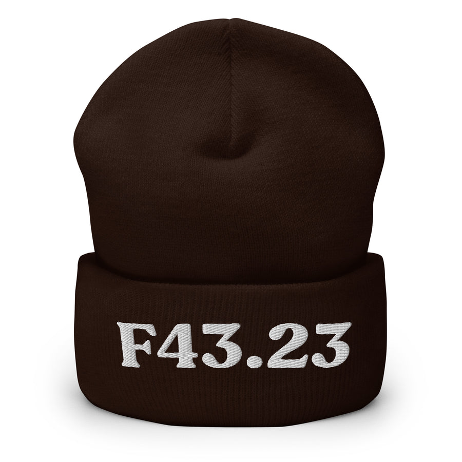 F43.23 Adjustment Disorder With Mixed Anxiety And Depression: Cuffed Beanie