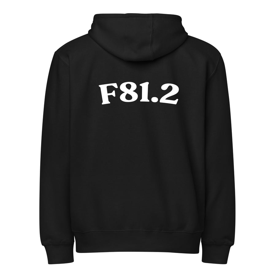 F81.2 Dyscalculia: Full-Zip Hoodie