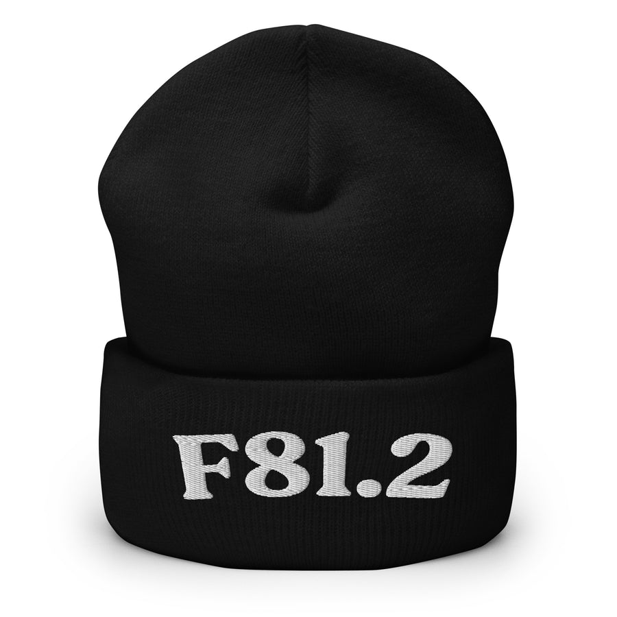 F81.2 Dyscalculia: Cuffed Beanie