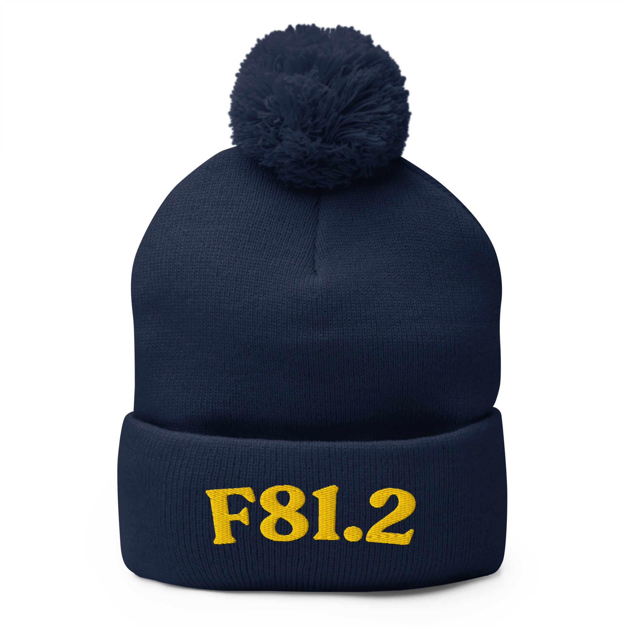 F81.2 Dyscalculia: Pom-Pom Beanie