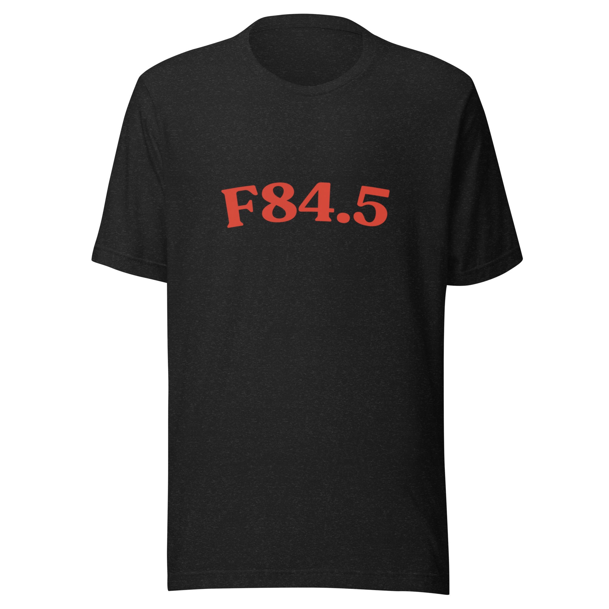 F84.5 | Product 71 | Black Heather | Red