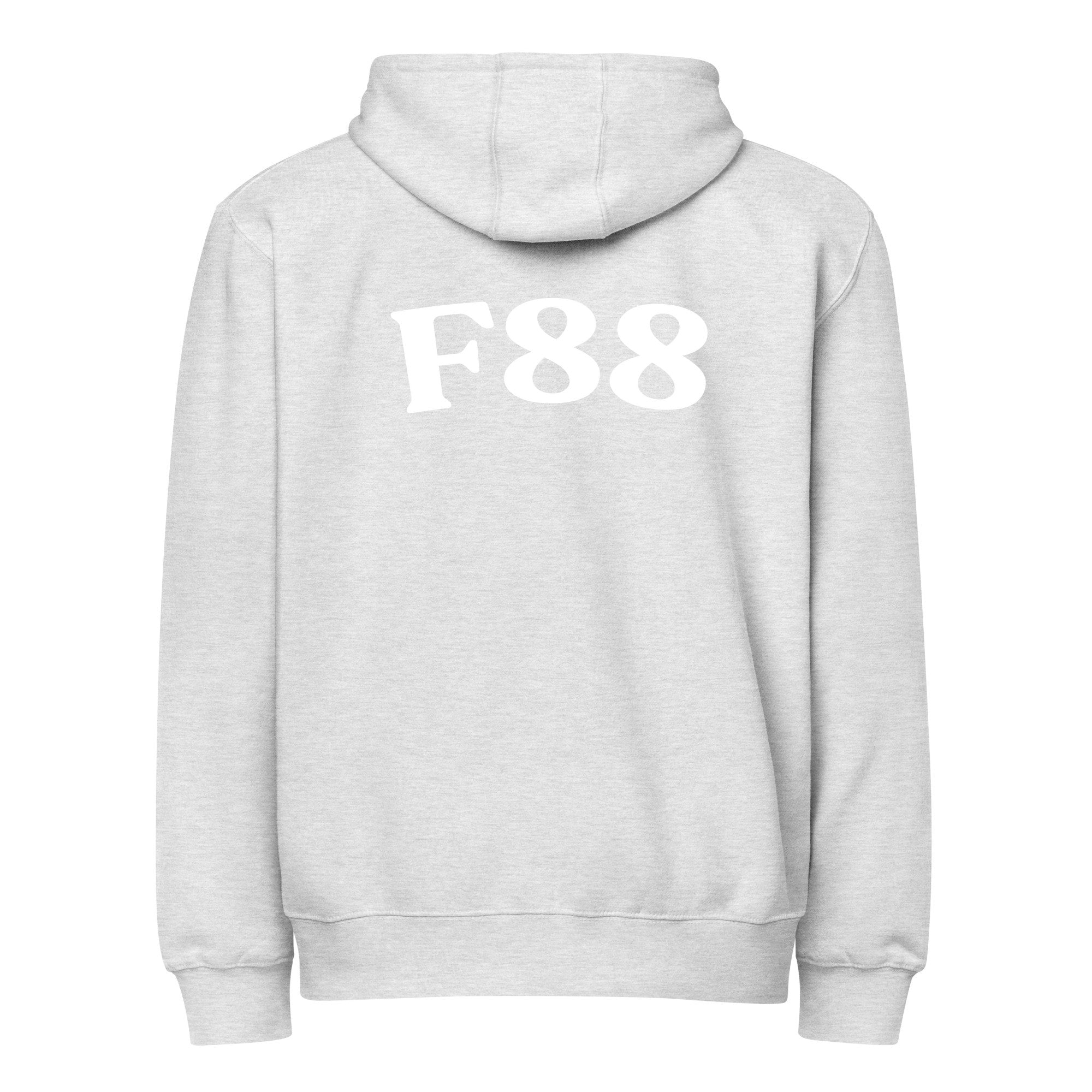 F88 | LS14003-back | heather-grey | white