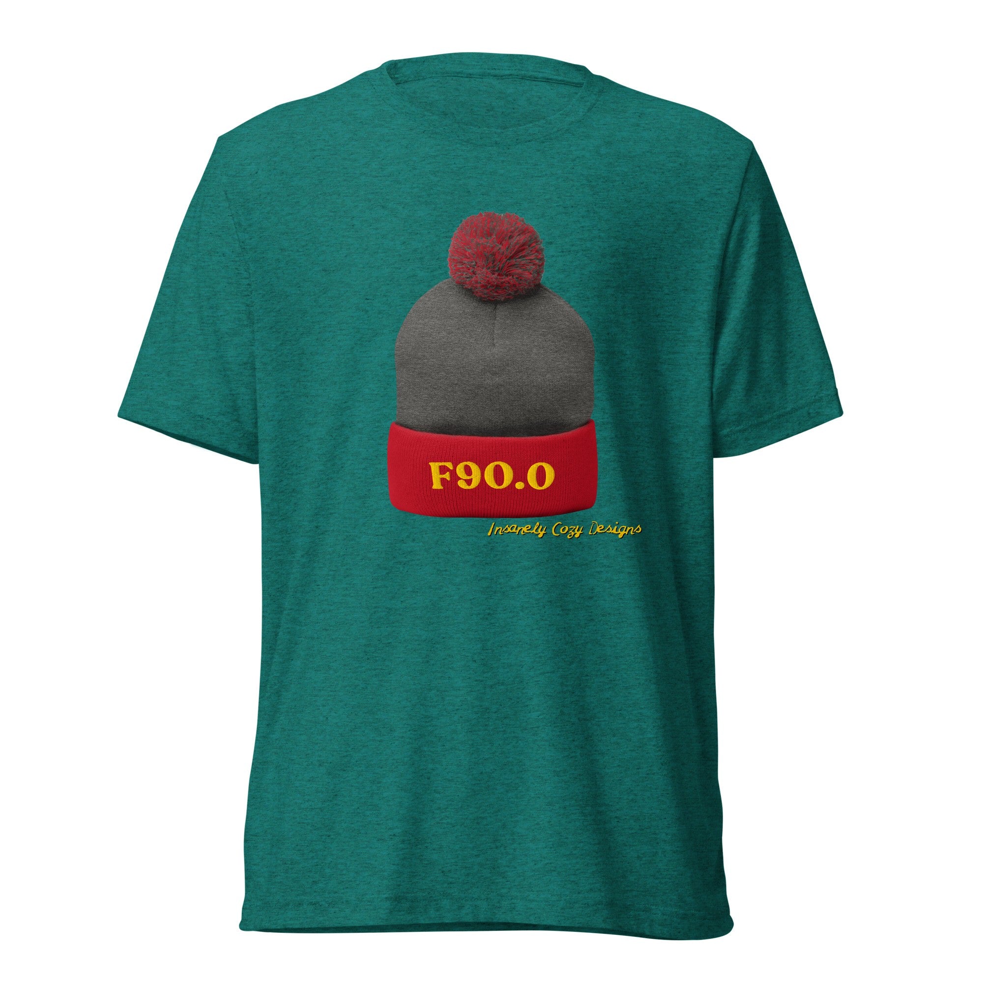F90.0 ADHD, Predominantly Inattentive: Pompom Beanie Tee