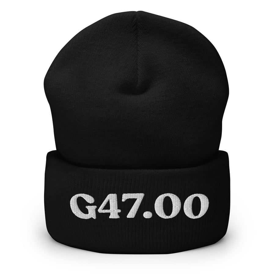 G47.00 Insomnia: Cuffed Beanie