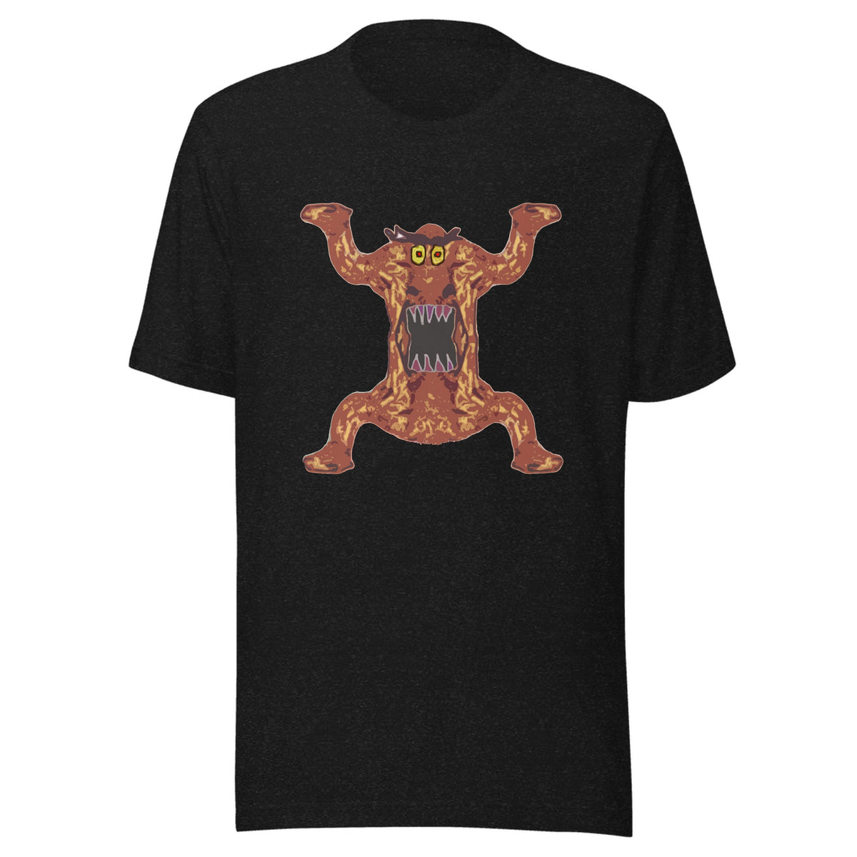 4 Camel Monster T-Shirt — Unisex / Black Heather