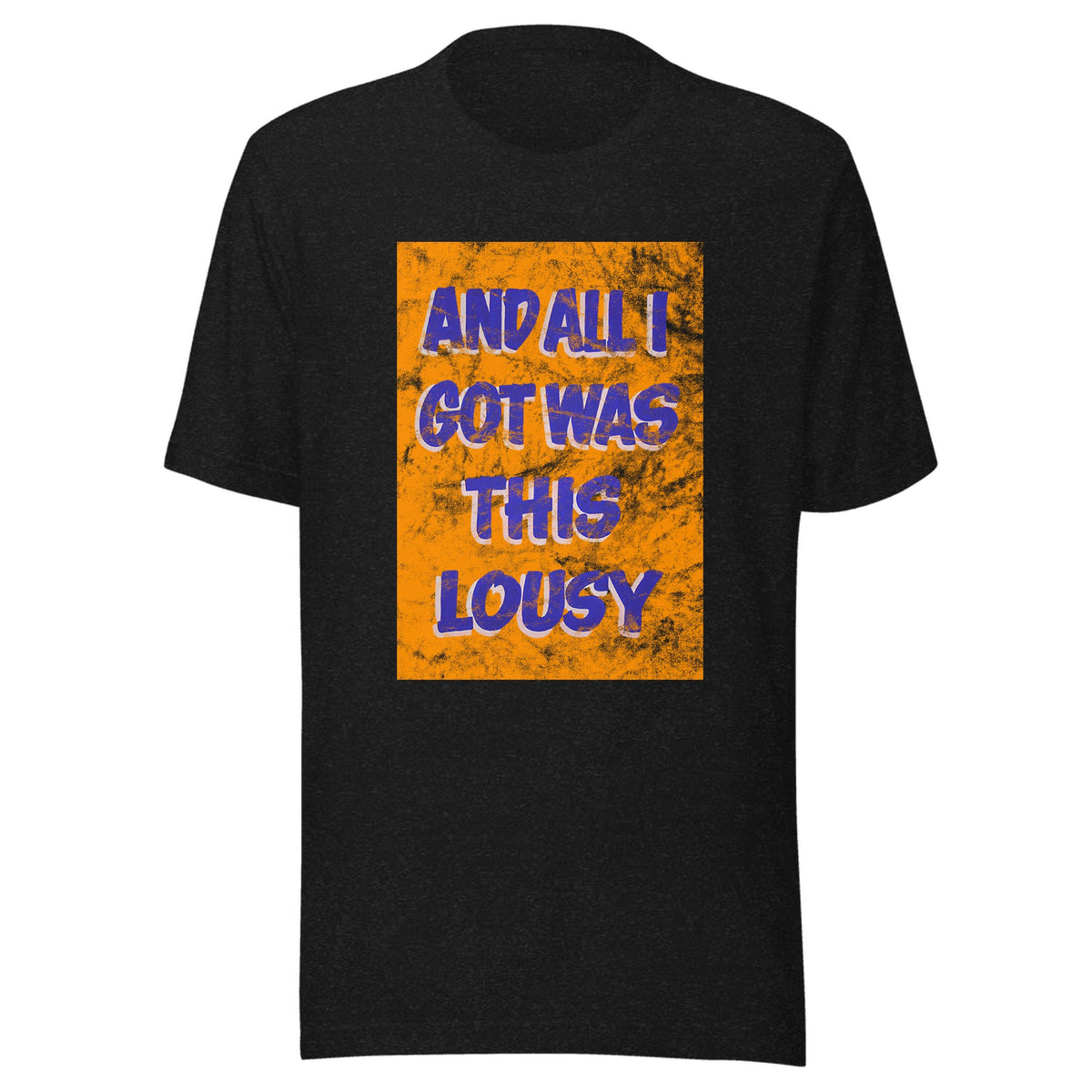 Lousy t-shirt — Unisex / Black Heather