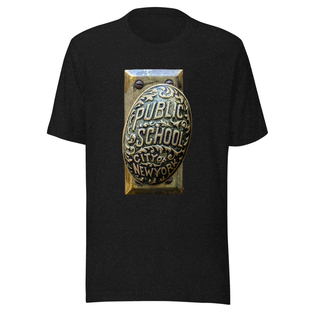 Public School Doorknob — Unisex / Black Heather