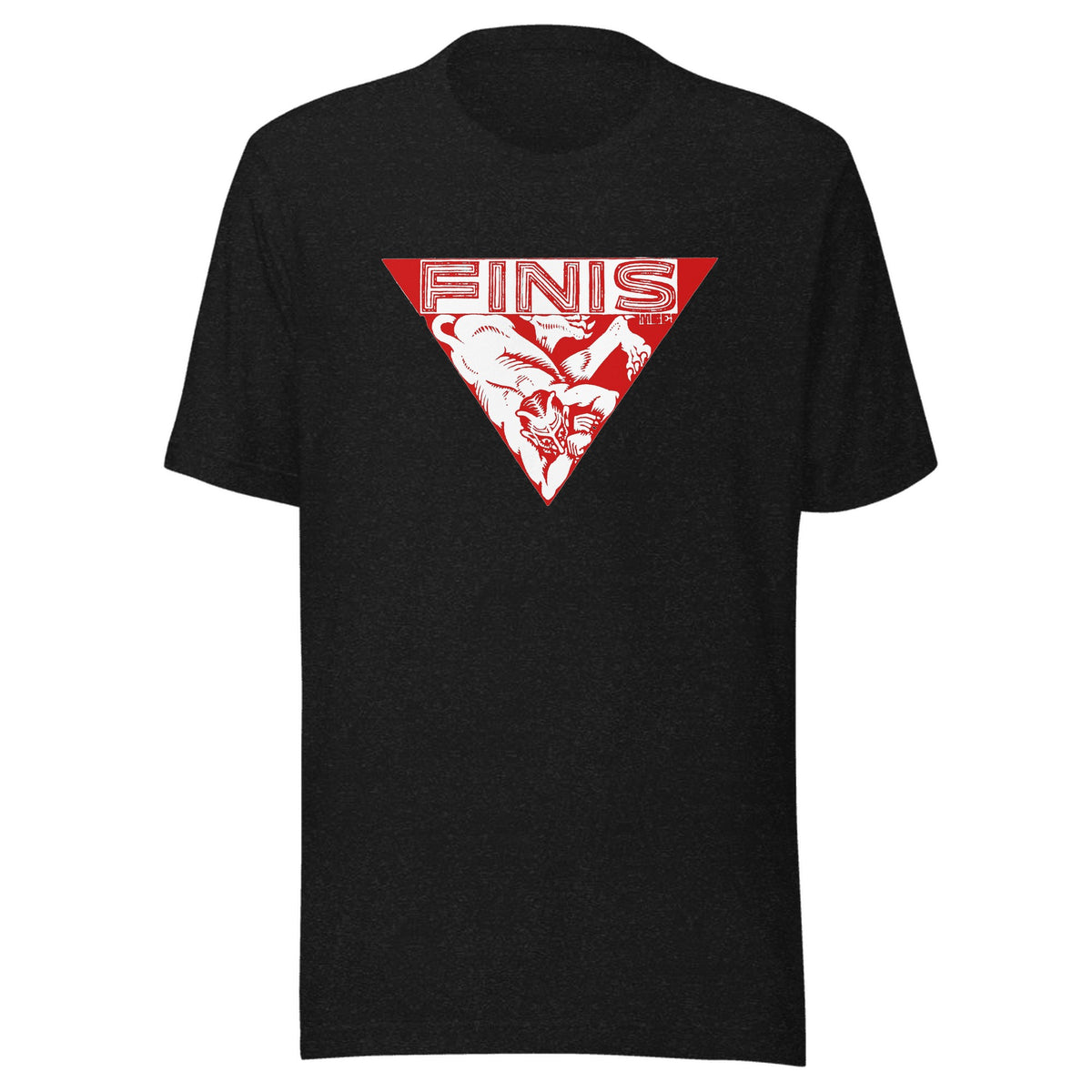 M.C. Escher library stamp — Unisex / Black Heather