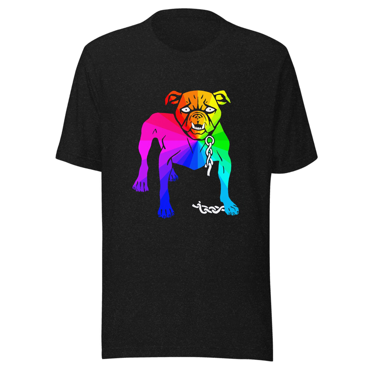 Rainbow Dog — Unisex / Black Heather