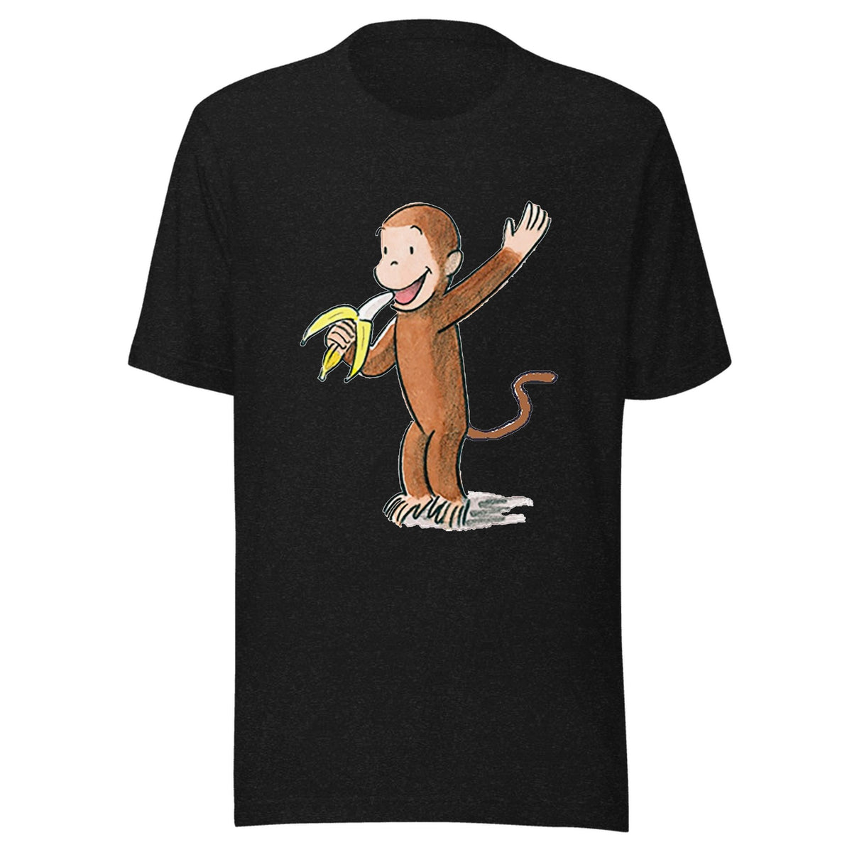 Curious George Tail — Unisex / Black Heather