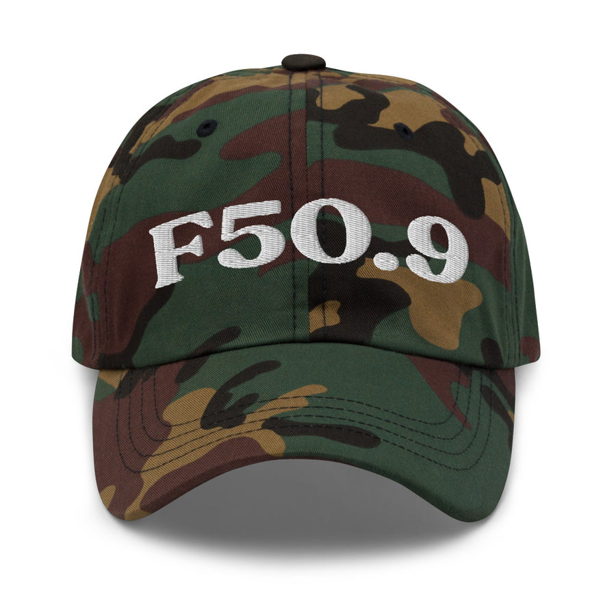F50.9 Eating Disorder: Classic Dad Hat – hat preview