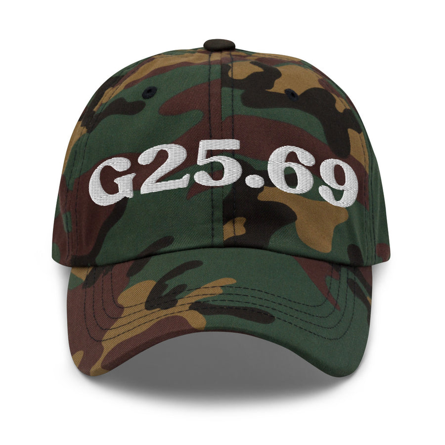 G25.69 Tic Disorder, Unspecified: Classic Dad Hat – hat preview