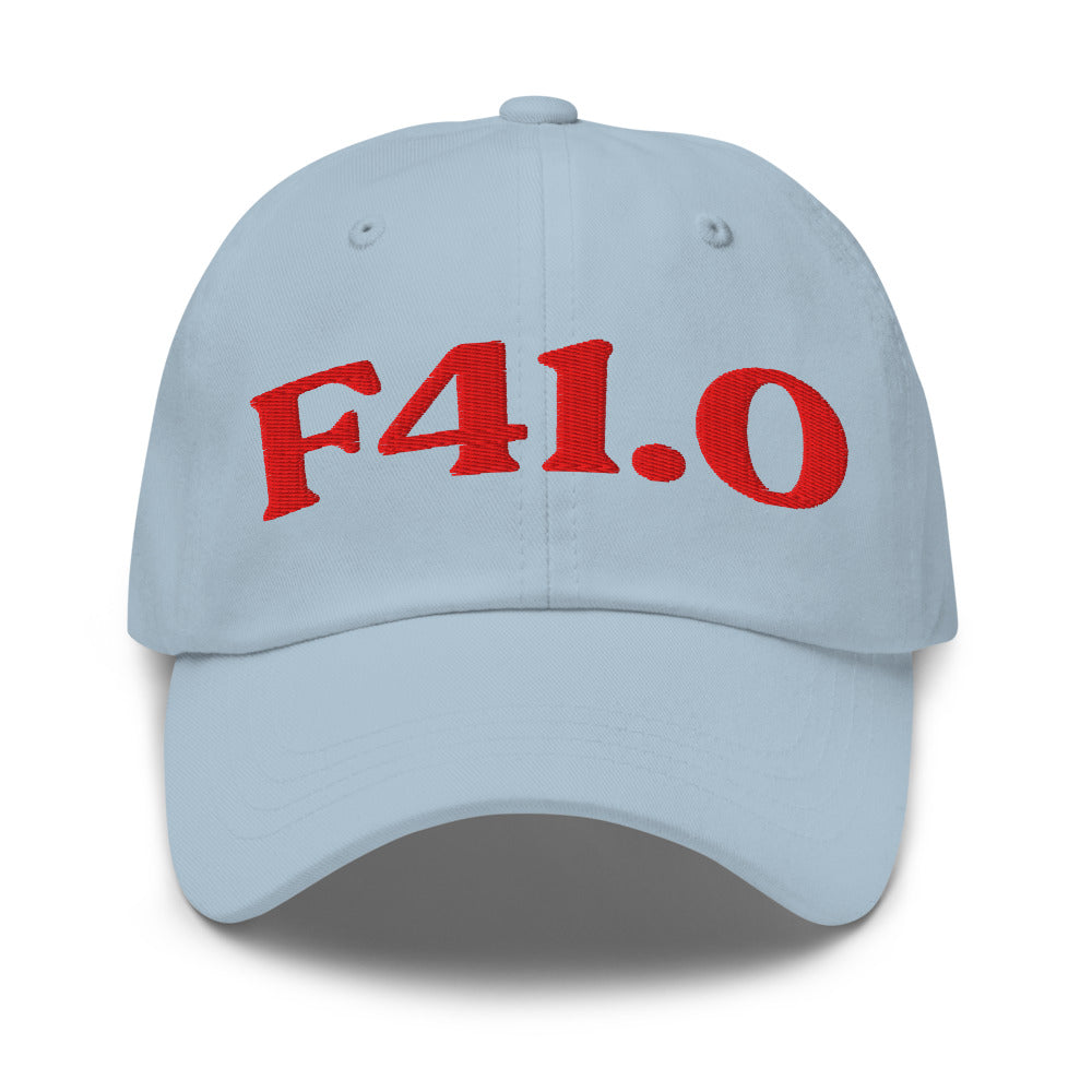 F41.0 Panic Disorder - Light Blue / Red