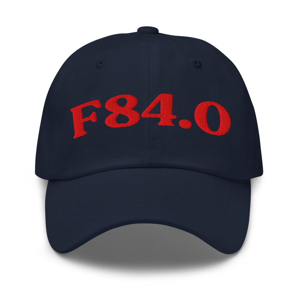 F84.0 Autism Spectrum Disorder - Navy / Red
