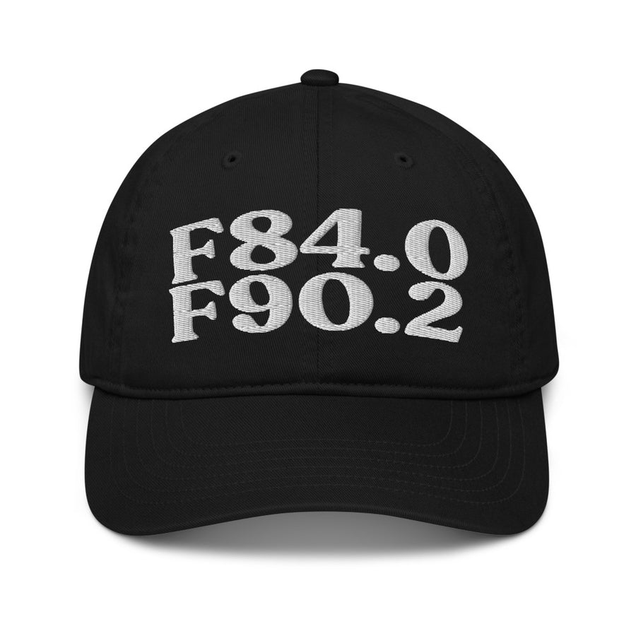 AuDHD Dual Diagnosis (Autism & ADHD): Organic Baseball Cap – hat preview