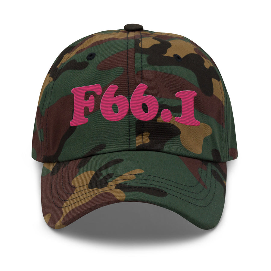 F66.1 Egodystonic Sexual Orientation: Pink-rectangle Classic Dad Hat