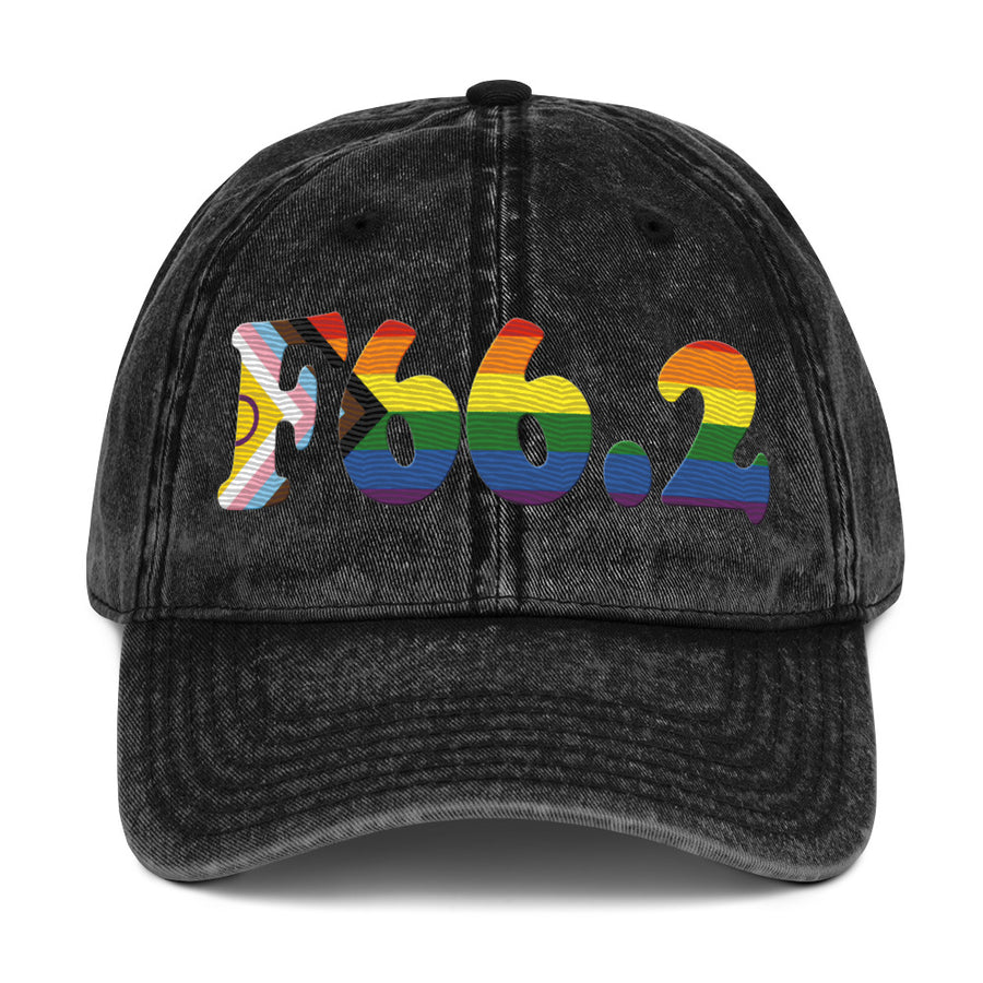 F66.2 Sexual Relationship Disorder: Progress + Intersex Pride Vintage Cap