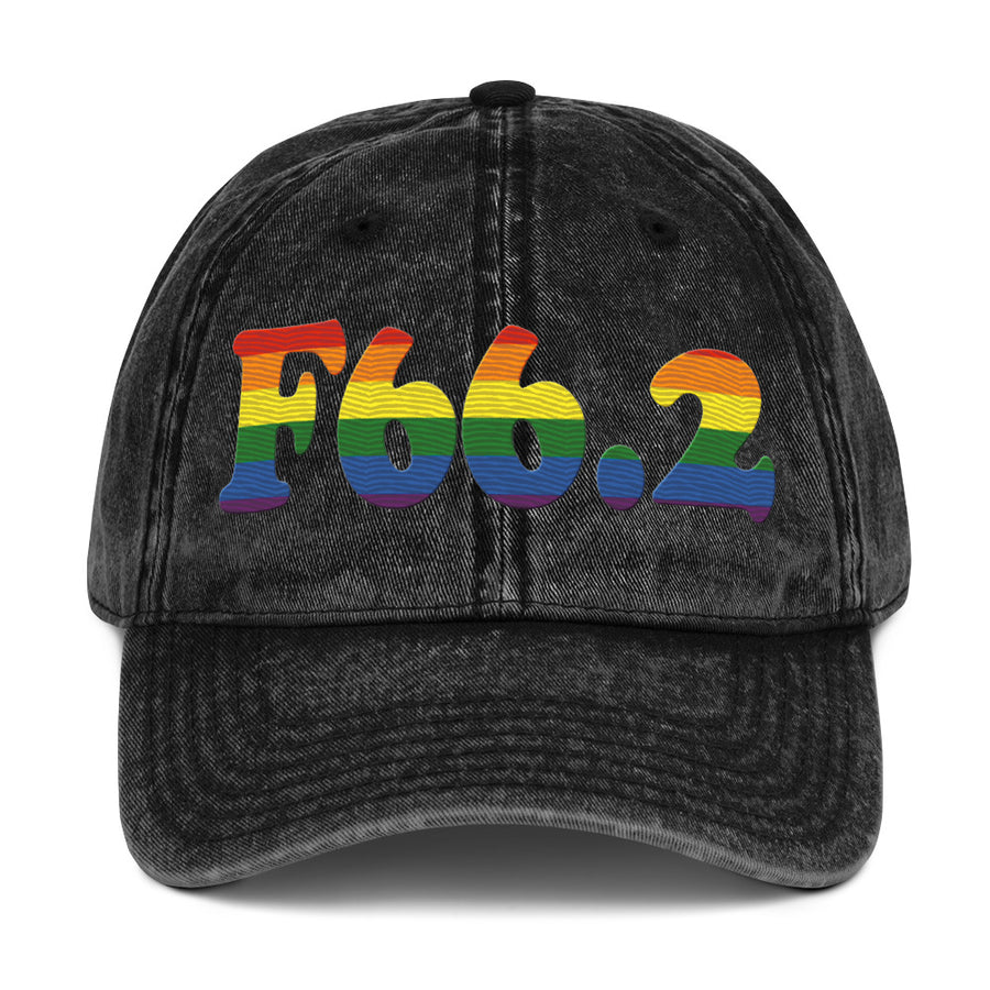 F66.2 Sexual Relationship Disorder: 6-Stripe Pride Vintage Cap