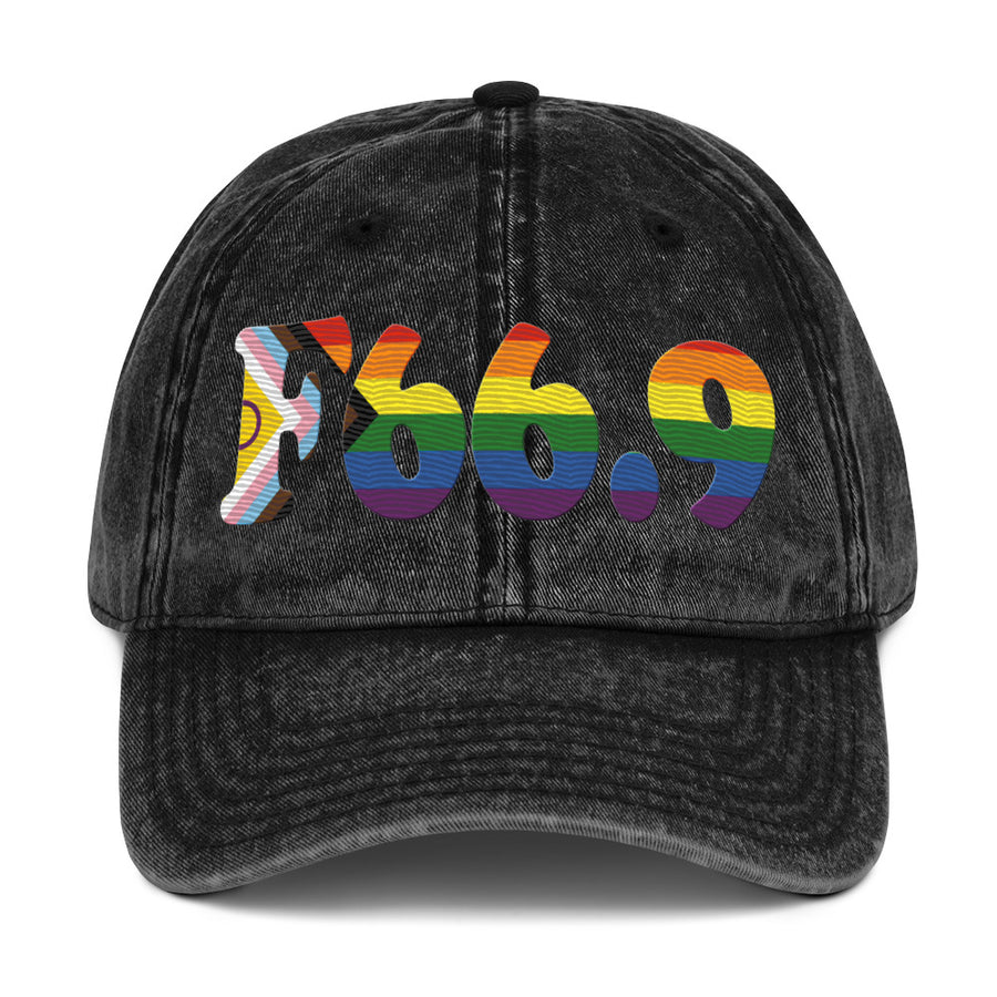 F66.9 Psychosexual Development Disorder, Unspecified: Progress + Intersex Pride Vintage Cap