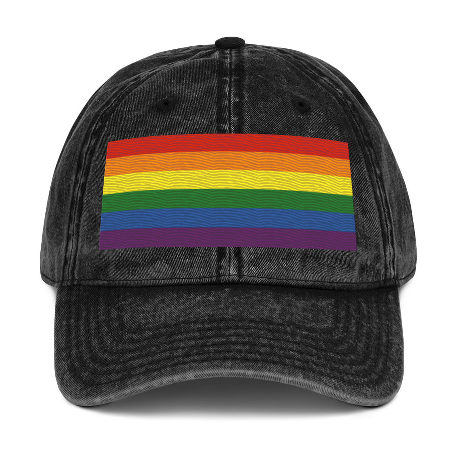 6-Stripe Pride Vintage Cap