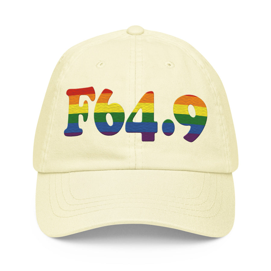 F64.9 Gender Identity Disorder, Unspecified: 6-Stripe Pride Pastel Baseball Hat