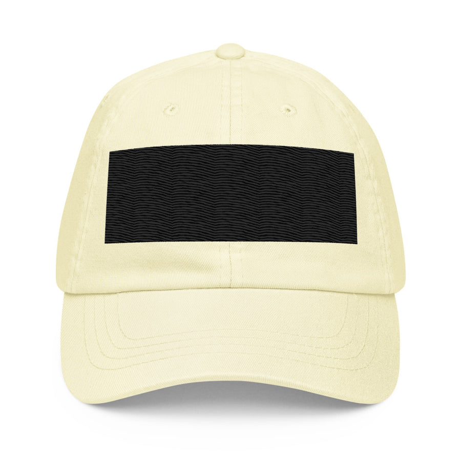Black-rectangle Pastel Baseball Hat