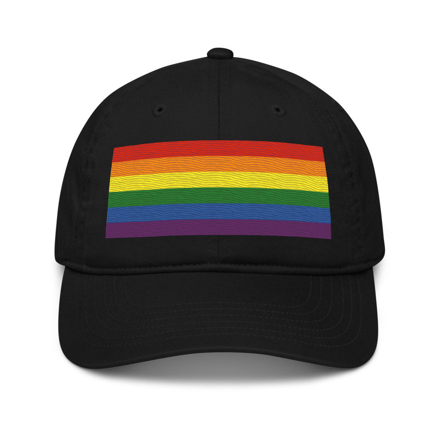 6-Stripe Pride Organic Baseball Cap