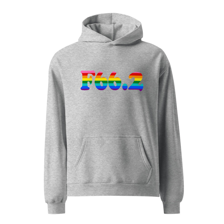 F66.2 Sexual Relationship Disorder: 8-Stripe Pride Relax Hoodie