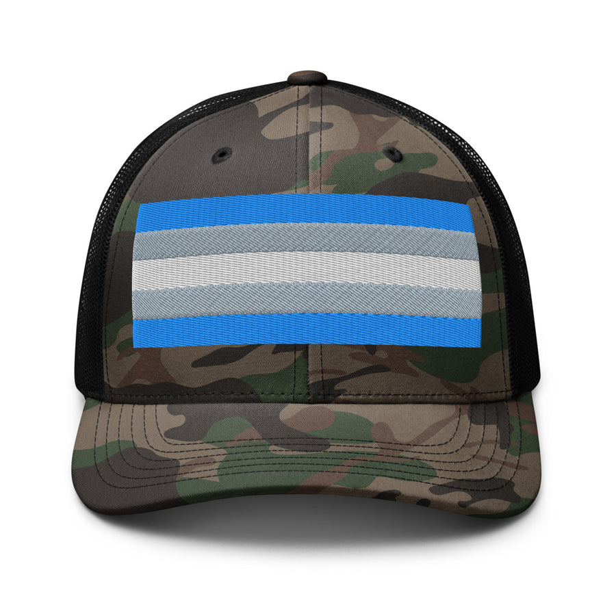Trans Pride Camouflage Trucker Hat