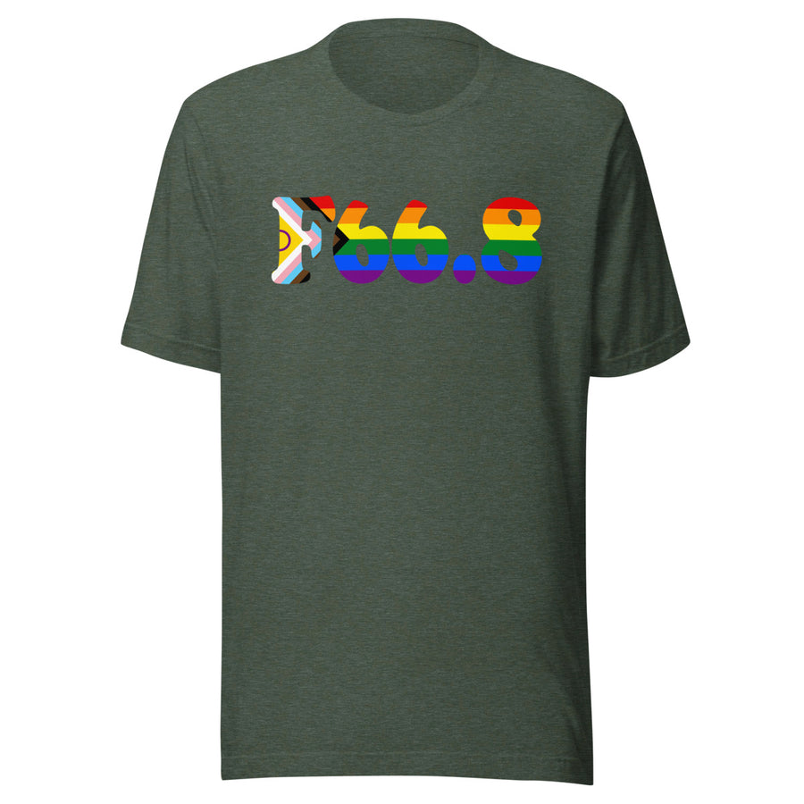 F66.8 Other Psychosexual Development Disorders: Progress + Intersex Pride Staple T-Shirt