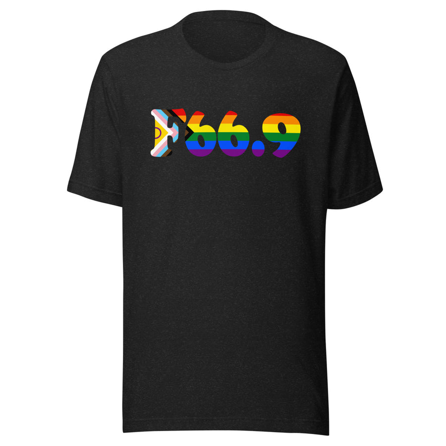 F66.9 Psychosexual Development Disorder, Unspecified: Progress + Intersex Pride Staple T-Shirt