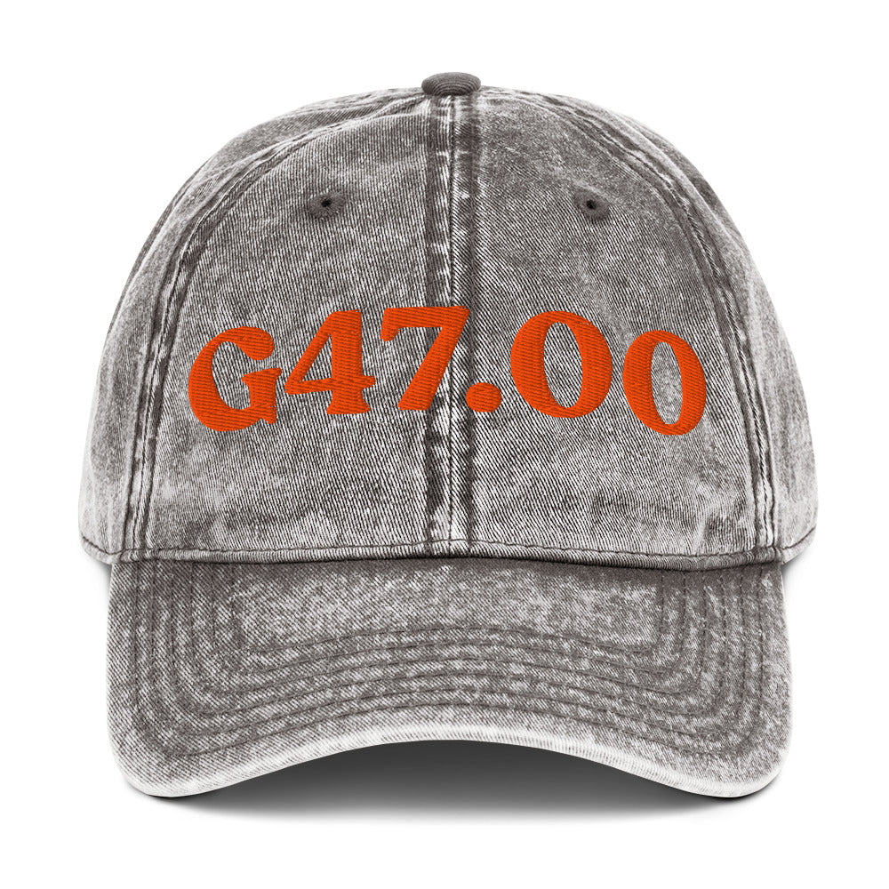 G47.00 Insomnia - Charcoal Grey / Orange