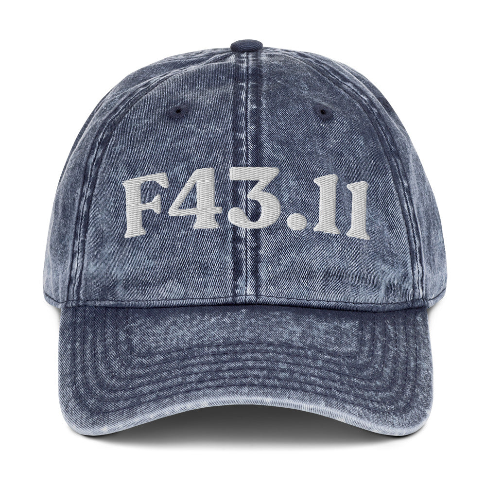 F43.11 Post-Traumatic Stress Disorder, Acute - Navy / White