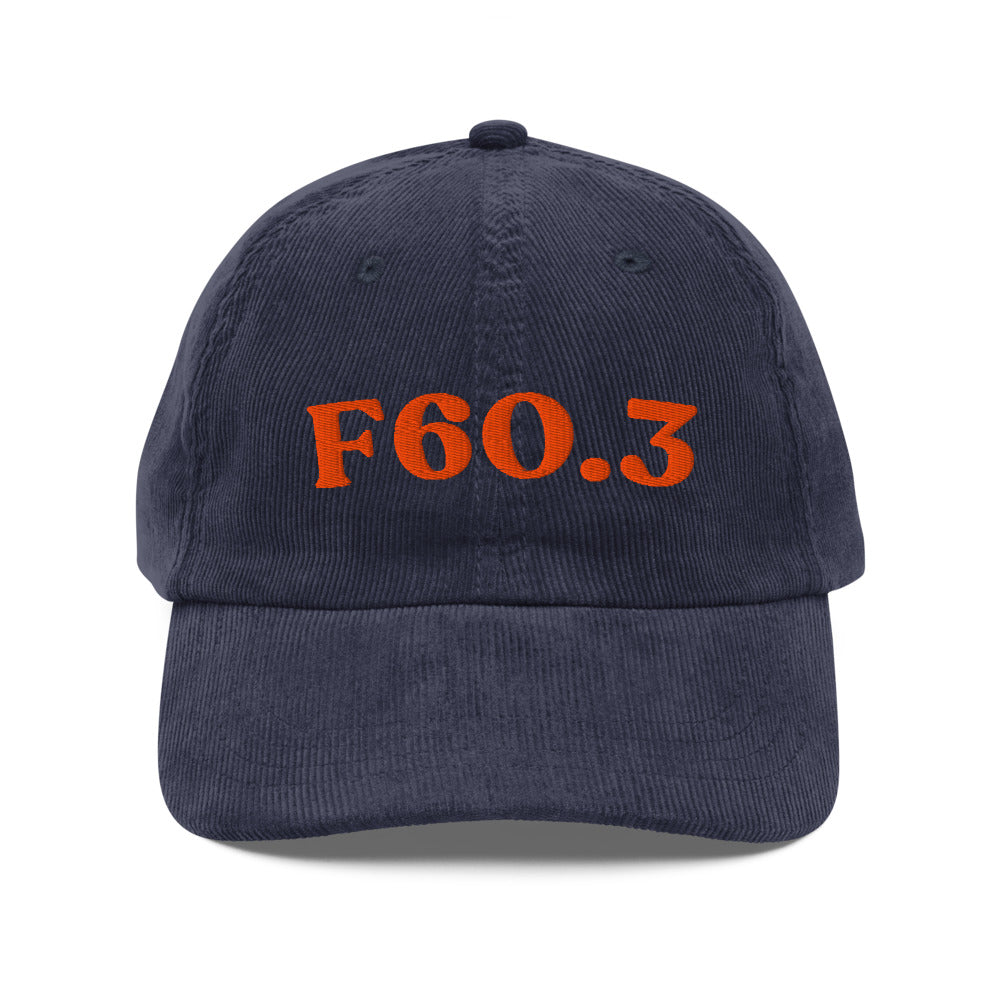 F60.3 Borderline Personality Disorder - Navy / Orange