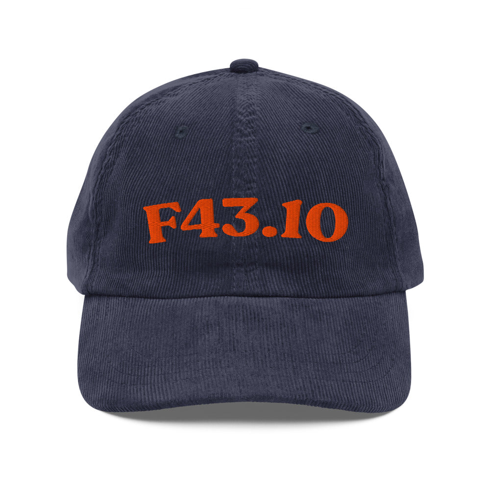 F43.10 Post-Traumatic Stress Disorder - Navy / Orange