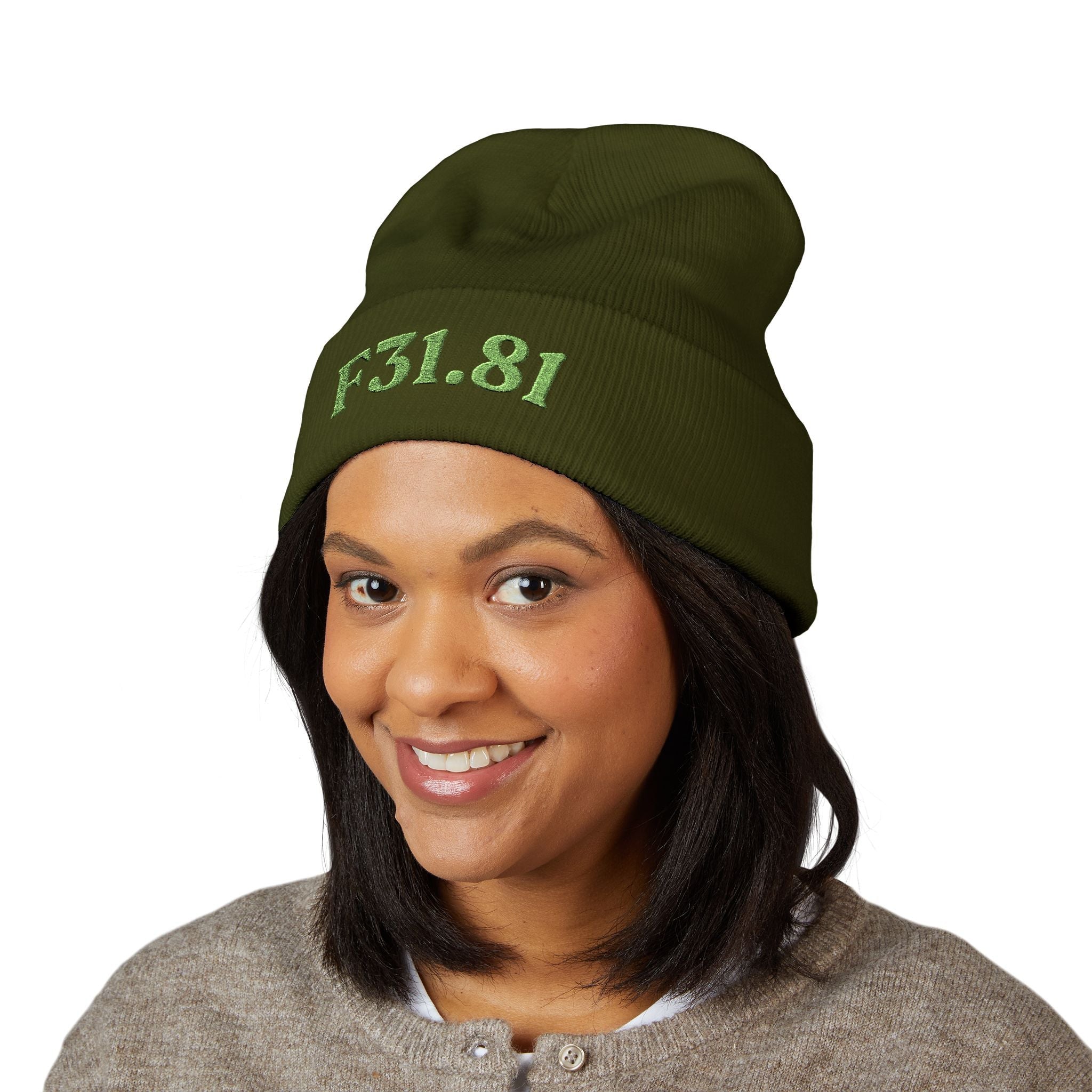 F31.81 Bipolar II Disorder: Cuffed Beanie