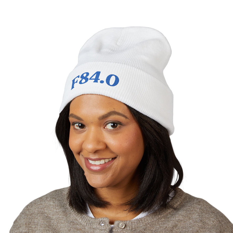 F84.0 Autism: Cuffed Beanie – hero
